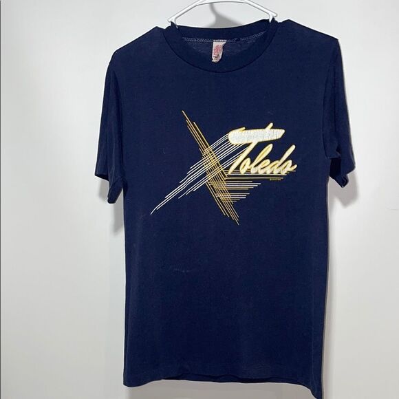 Vintage Toledo Graphic T-Shirt - Picture 1 of 9